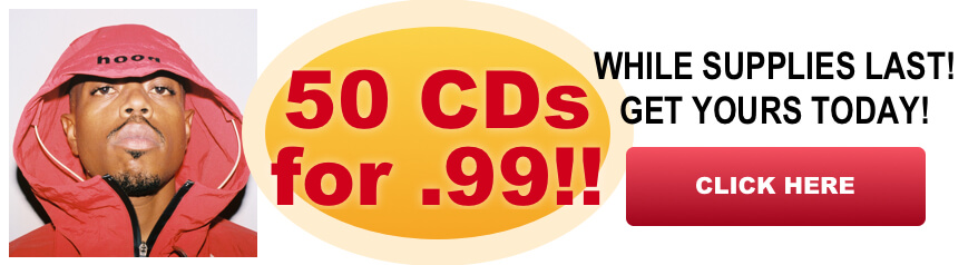 "50 CDs for .99!!" pop-up