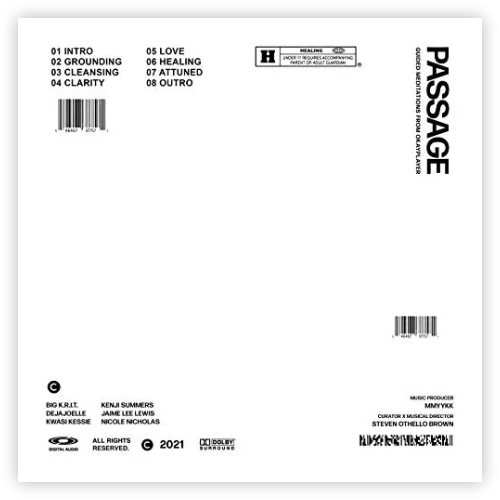 PASSAGE EP album cover